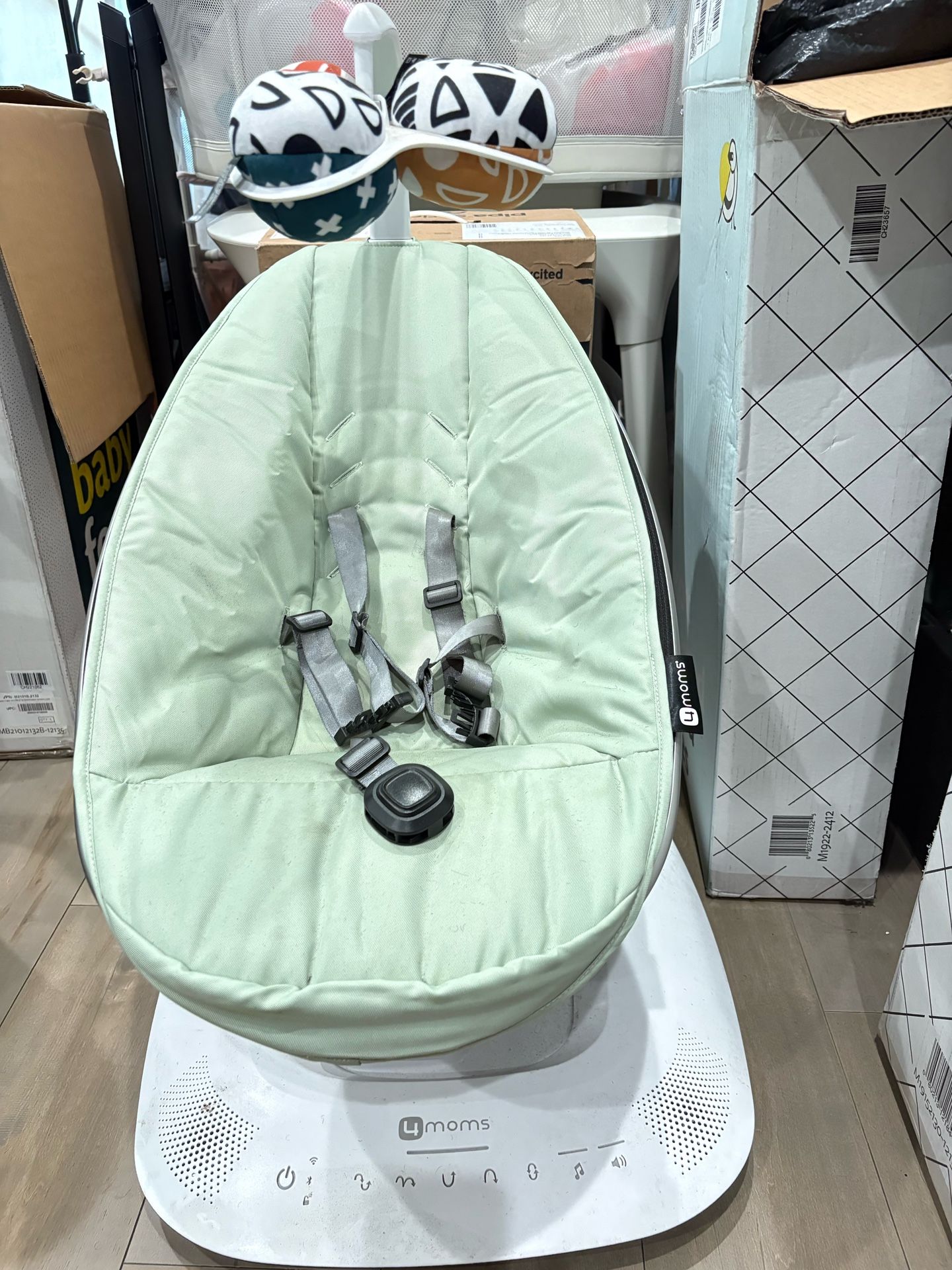 Baby Swing: 4moms MamaRoo 5 Baby Swing (Mint)