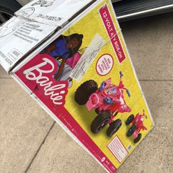 Barbie 12v ATV Ride On