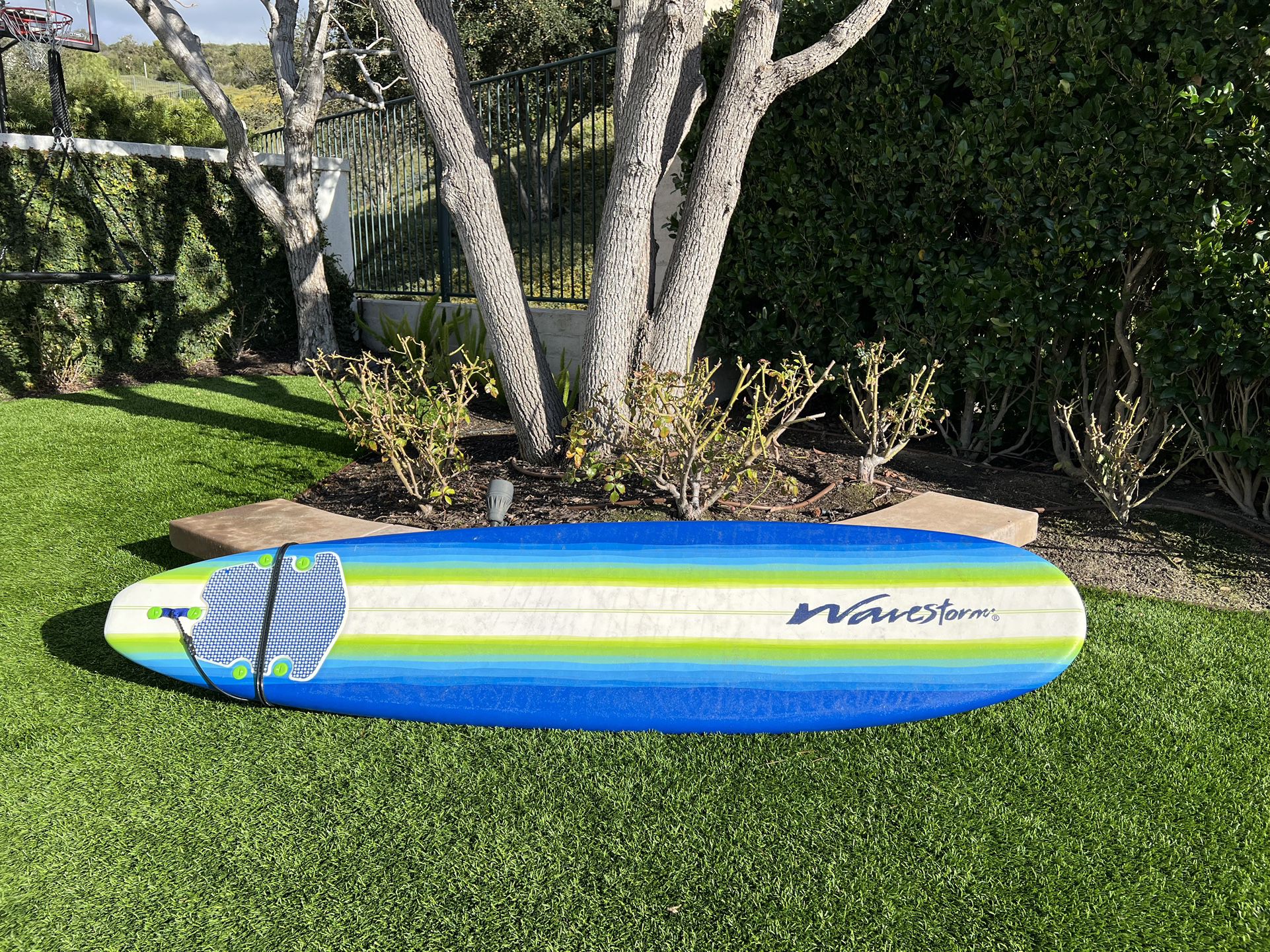 Wavestorm 8’ Foam Surfboard/ Ridden Twice! 