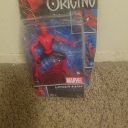 Spiderman action Figure   ORIGINS  SERIES  NEW !