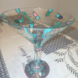 Holiday Martini Glass