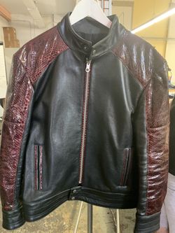 Leather jacket