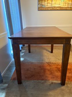 Wood table