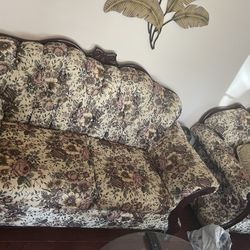 Sofa Set Three Seater Turns Into Sofa Bed, Love Seat And Single Seat