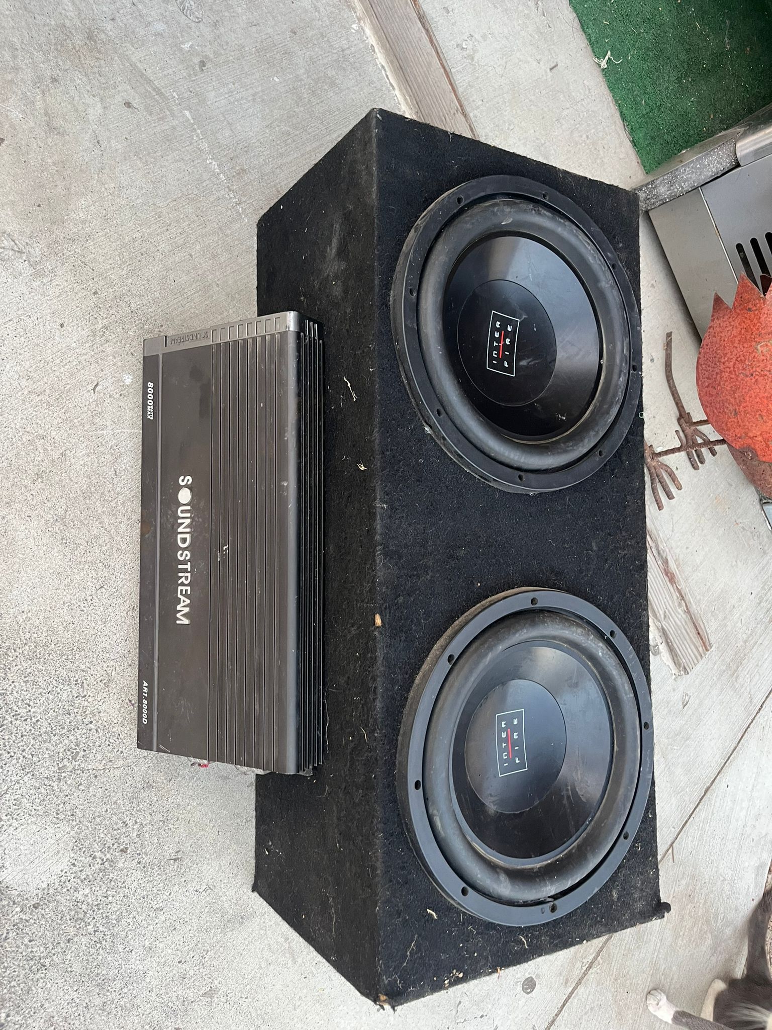 Subwoofer And Amp