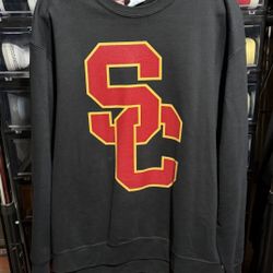 USC Trojans Sweater Mens 2XL NCAA Football Crewneck Sweatshirt