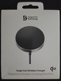 Samsung 15w Wireless Charging Pad Magsafe. New
