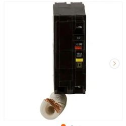 Square D Circuit Breaker and GFI - 50A