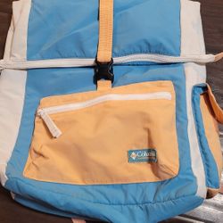 Columbia backpack blue/orange 