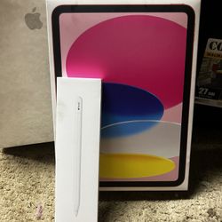 Brand New iPad 16 & Apple Pencil New In Box Also. 