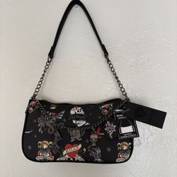 New Ed Hardy Bag With Extra Strap