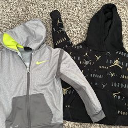 Boys Nike & Jordan Hoodie And Zip Up Lot