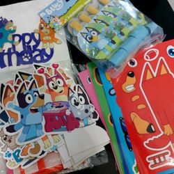 Bluey Party Supplies 