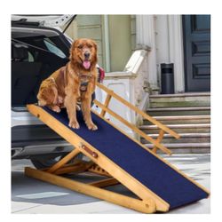 Dog Ramp for Beds, Cars, Couches, Dog Steps Anti-Slip Surface, Dogs Ramps for Old Small Pet,High Traction(GH7)