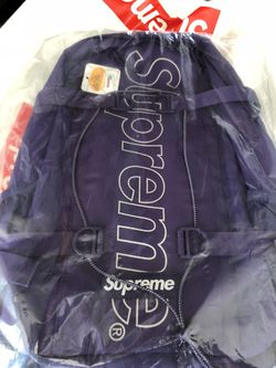 Buy Supreme Backpack 'Purple' - FW18B8 PURPLE