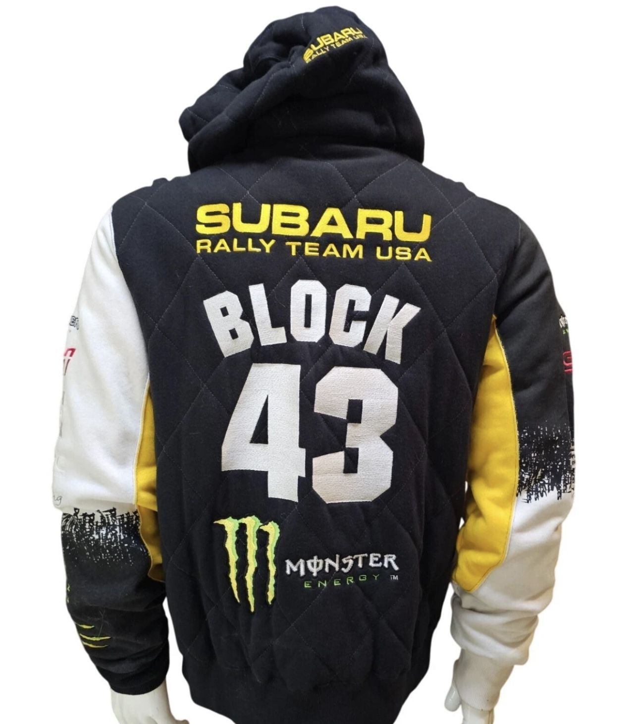 rare Ken Block jacket Subaru Rally team Zip Hoodie wrx sti hoonigan coat