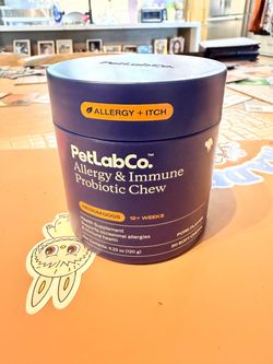 PetLabCo Allergy & Immune Probiotic Chew for Dogs