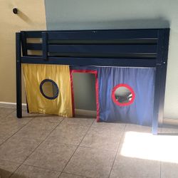 Bunkbed With Tent Play Area 