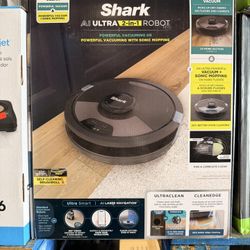 SHARK RV2620WD AI Ultra Robot Vacuum and Mop Brand New In Box