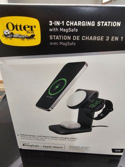 3-IN-1 Charging station with MegSafe