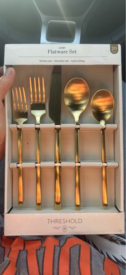 Threshold Shapleigh 45-Piece Flatware Set