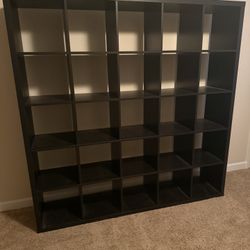 5x5 Black IKEA Kallax 