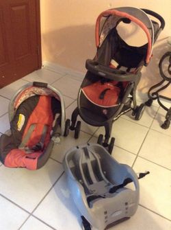 Baby girl Graco stroller