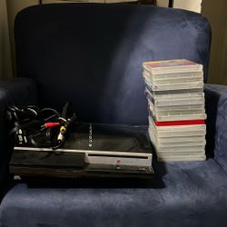 PlayStation 3  With 18 Video Games 