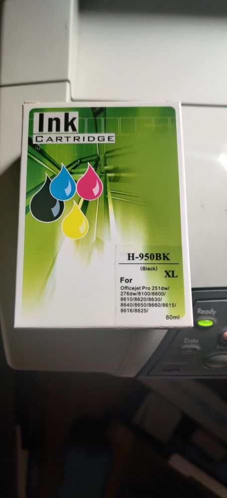 HP Ink Cartridge 950 XL Black Only