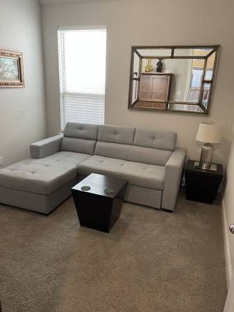 Sofa With Chaise And Pullout To Make Bed