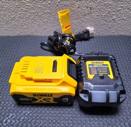 Dewalt battery and charger