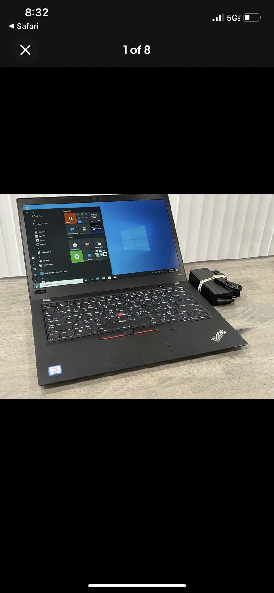 Lenovo Thinkpad T490s Laptop