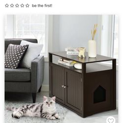 Wooden enclosure car litter hidden spot 