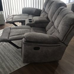 Dual Sofa Recliner 