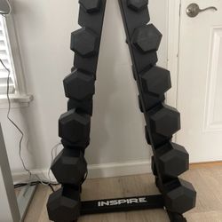 Inspire Weight Set With Rack 