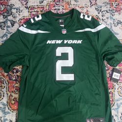 NWT Zach Wilson - New York Jets Jersey - XXL