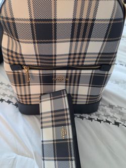 Coach Backpack with Wallet