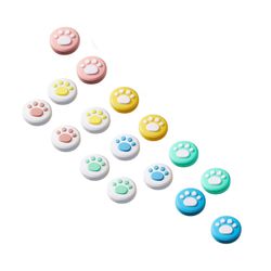 Paw Print Thumb Grips for Joycon Controllers