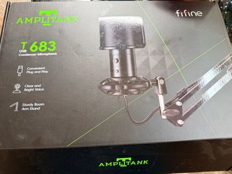 FIFINE AmpliTank T683 USB Condenser Microphone Kit - Open Box / Never Used