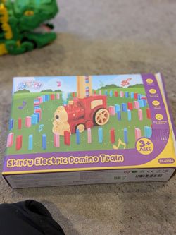 Electric Domino Train Toy