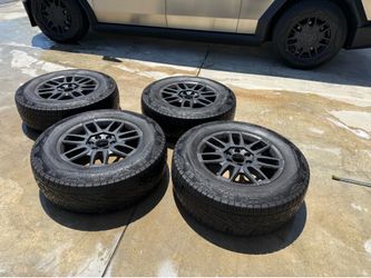 For Sale: 2025 Tesla Cybertruck OEM 4 Rims + Pirelli Scorpion ATR Tires (Complete Set)