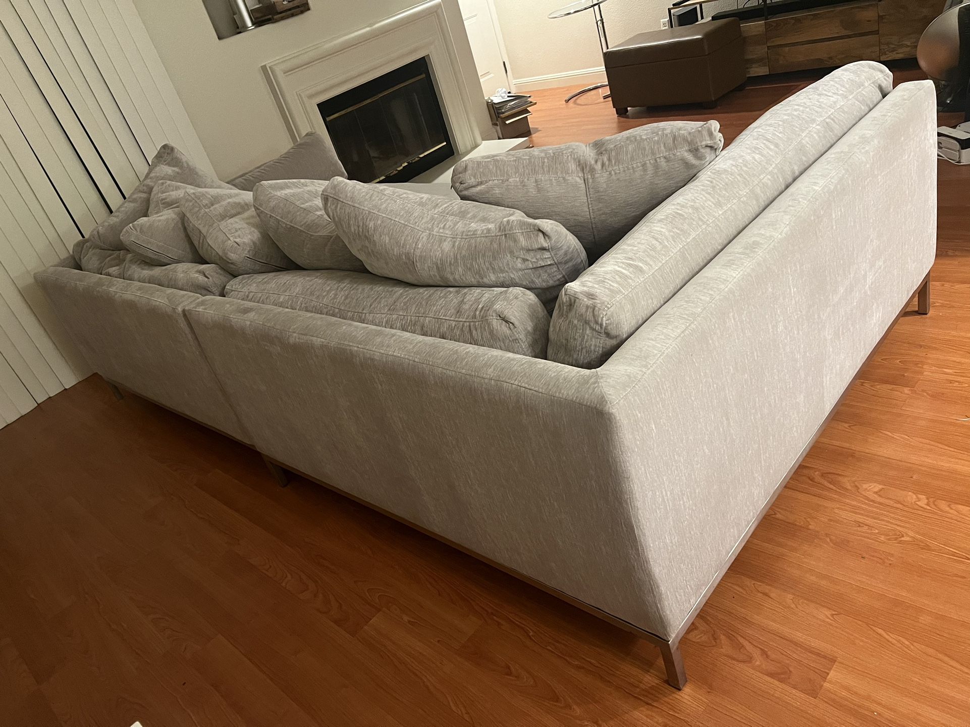 Z Gallerie Ventura Deep Sofa Couch 2 PC for Sale in San Jose, CA OfferUp