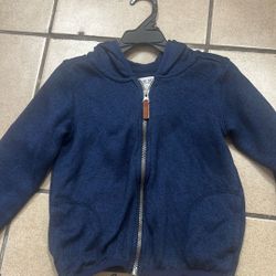 Little Boy Clothes Size 4t Hooded Sweater 