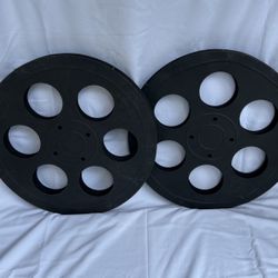 Film Reels Replica Metal Home Decor Theater 18” 