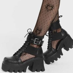 Lamoda Busy Chunky Platform Ankle Boots