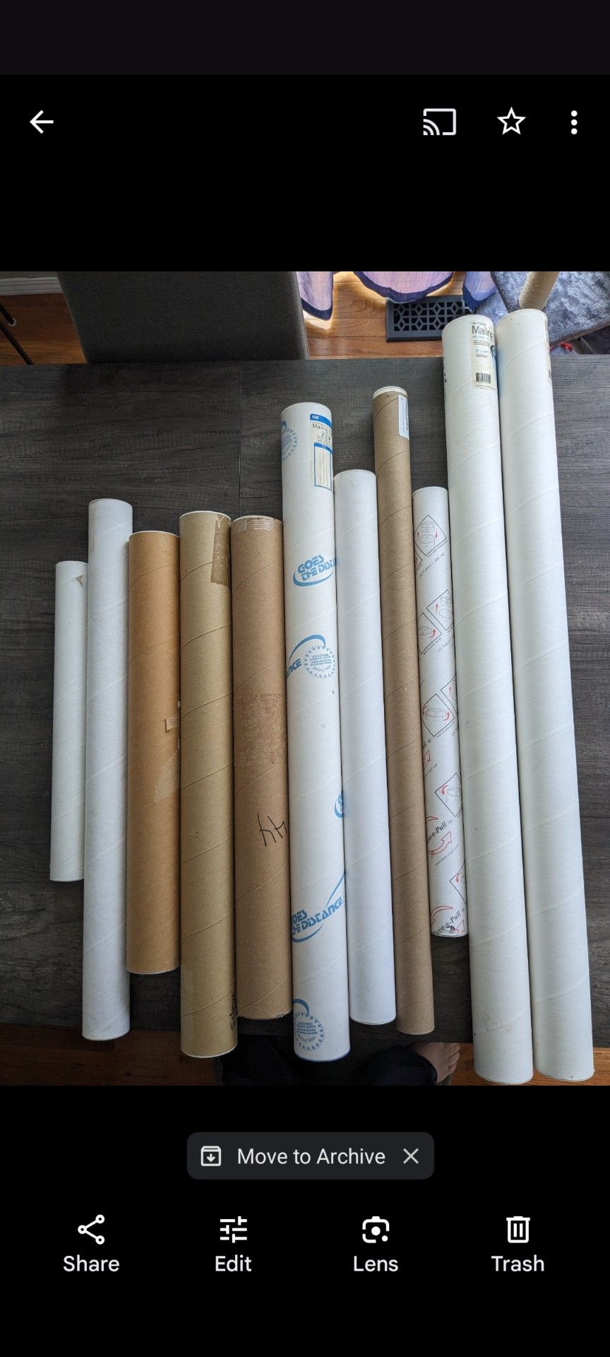 Mailing Tubes