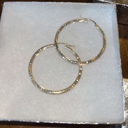 925 Silver Hoops