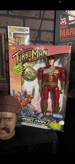 Turbo Man Action Figure From The Movie Jingle All The Way.