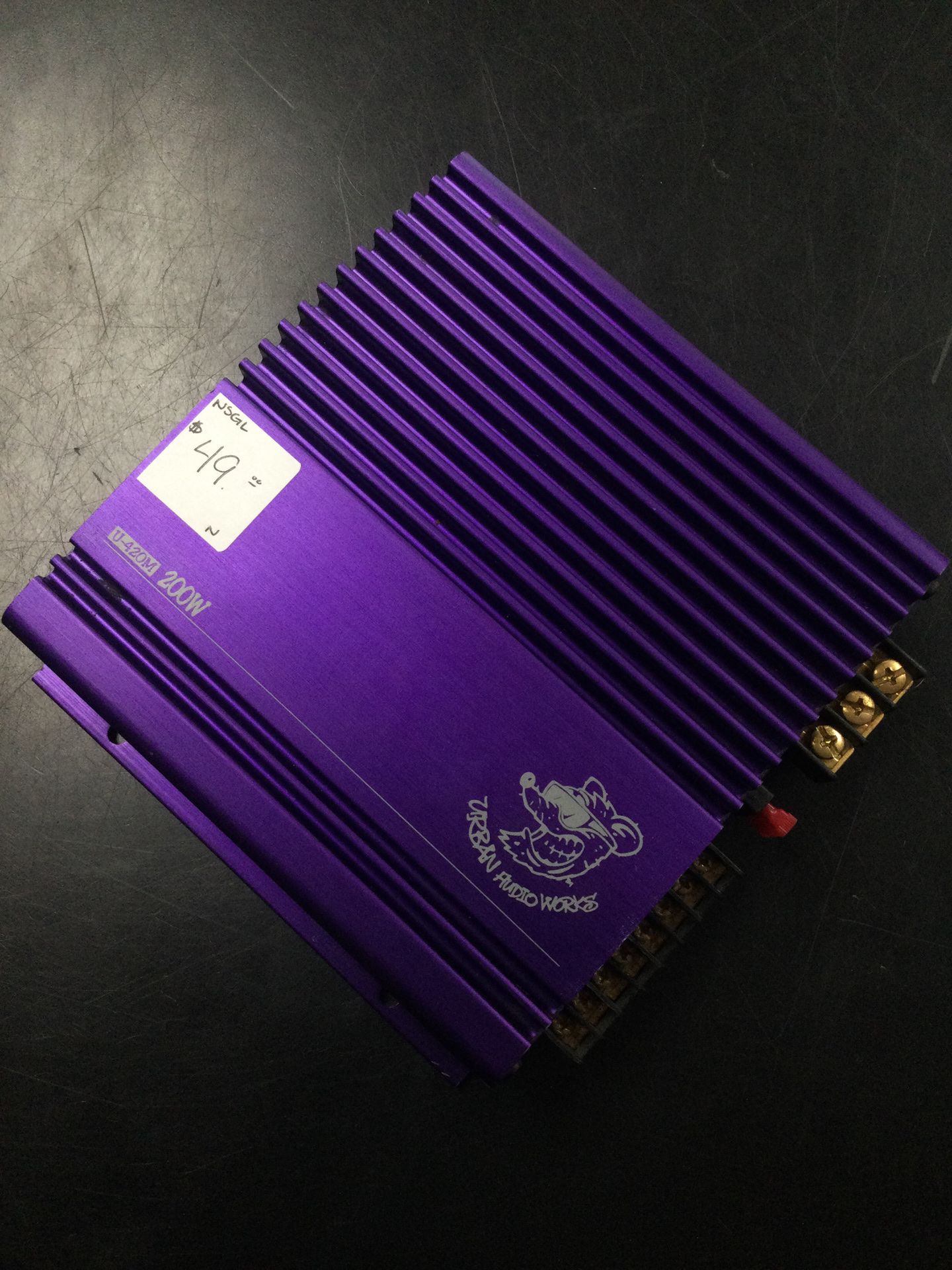 Urban Audio Works U-420M 200W 4-Channel Amplifier