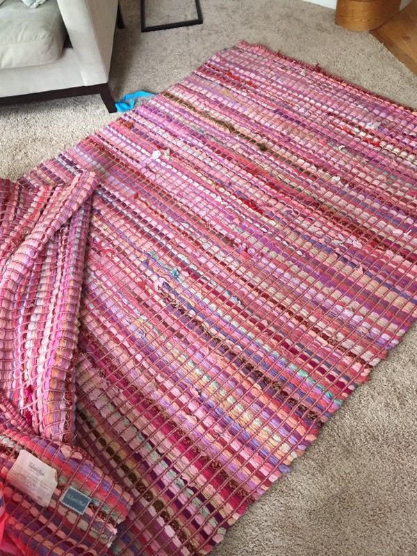 Land of Nod "Rags to Riches Sparkly rug"